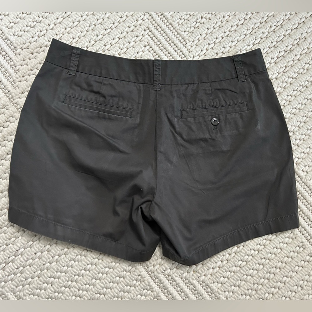 J. Crew Chino Women's Charcoal gray  6 Classic Comfort Summer Lake Fishing Beach - Picture 3 of 6
